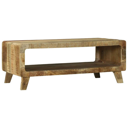 Coffee Table Brown 90 x 50 x 35 cm Solid Mango Wood