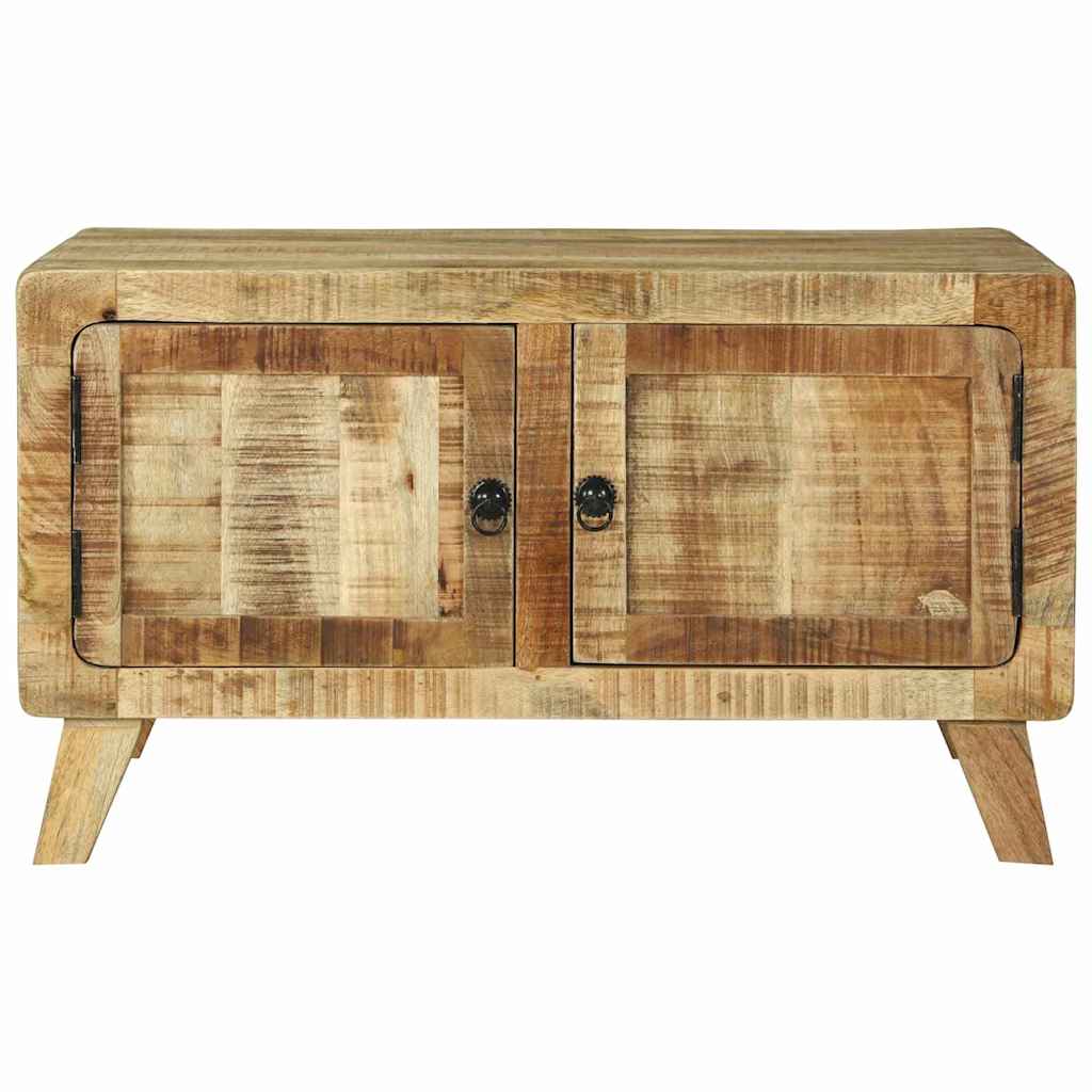 Coffee Table Brown 80 x 54 x 45 cm Solid Mango Wood