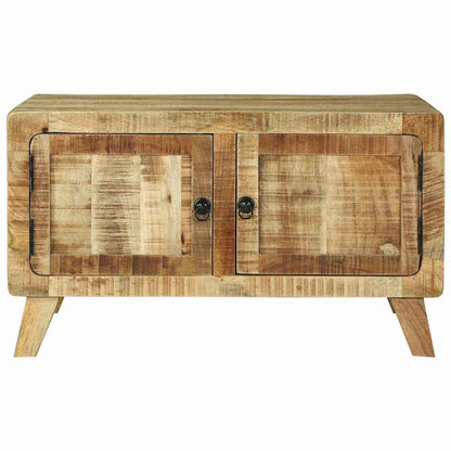 Coffee Table Brown 80 x 54 x 45 cm Solid Mango Wood
