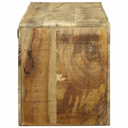 TV Cabinet with Shelf Brown 100 x 32 x 36 cm Solid Mango wood