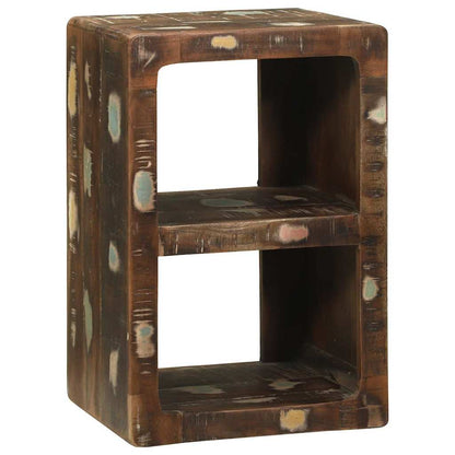 TV Cabinet Multicolour 36 x 30 x 54 cm Solid Reclaim wood