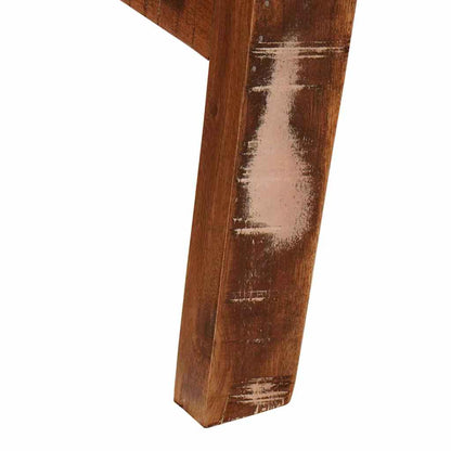 Dressing Table Brown 90 x 76 x 45 cm Solid reclaim wood