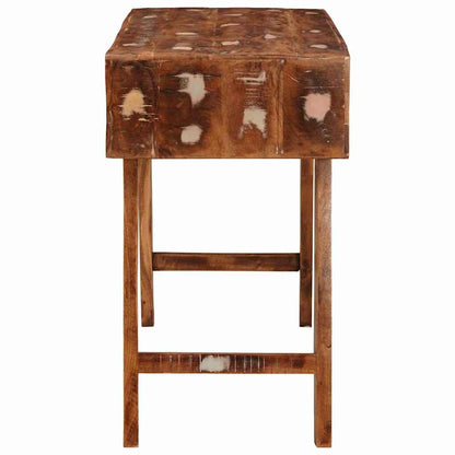 Dressing Table Brown 90 x 76 x 45 cm Solid reclaim wood
