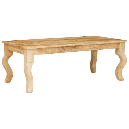 Coffee Table Brown 110 x 55 x 40 cm Solid Mango Wood