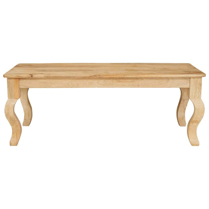 Coffee Table Brown 110 x 55 x 40 cm Solid Mango Wood