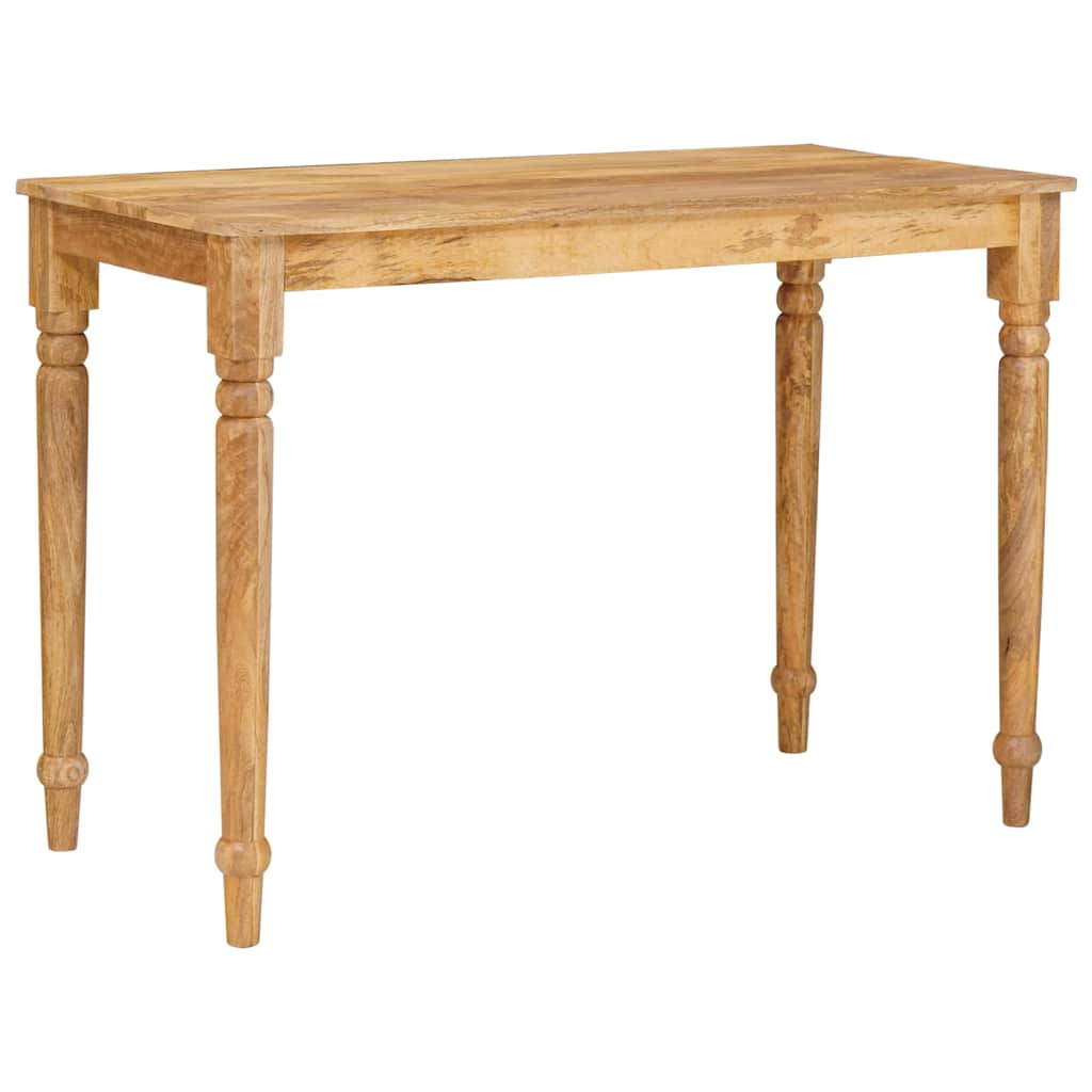 Coffee Table Brown 110 x 55 x 77 cm Solid Mango Wood