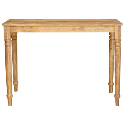 Coffee Table Brown 110 x 55 x 77 cm Solid Mango Wood