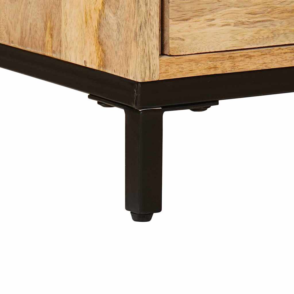TV Stands with Drawer Brown 110 x 30 x46 cm Solid Mango Wood