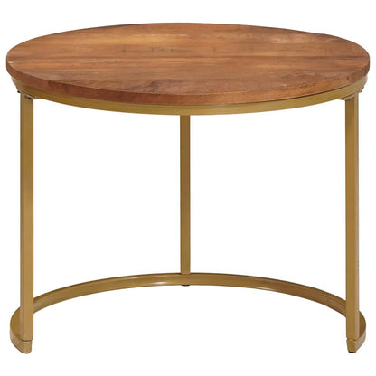 Nesting Coffee Tables 3 pcs Honey Brown 54 x 54 x 40 cm