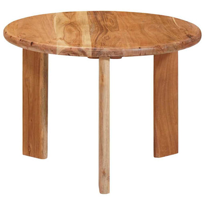 Nesting Coffee Tables 2 pcs Brown Ø 50 x 40 cm