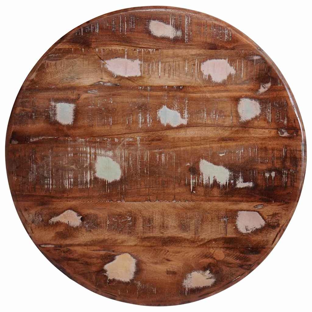Nesting Coffee Tables 2 pcs Multicolour Solid Reclaimed Wood