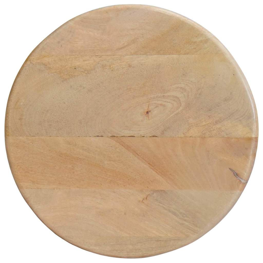 Nesting Coffee Tables 2 pcs Black Solid Mango Wood