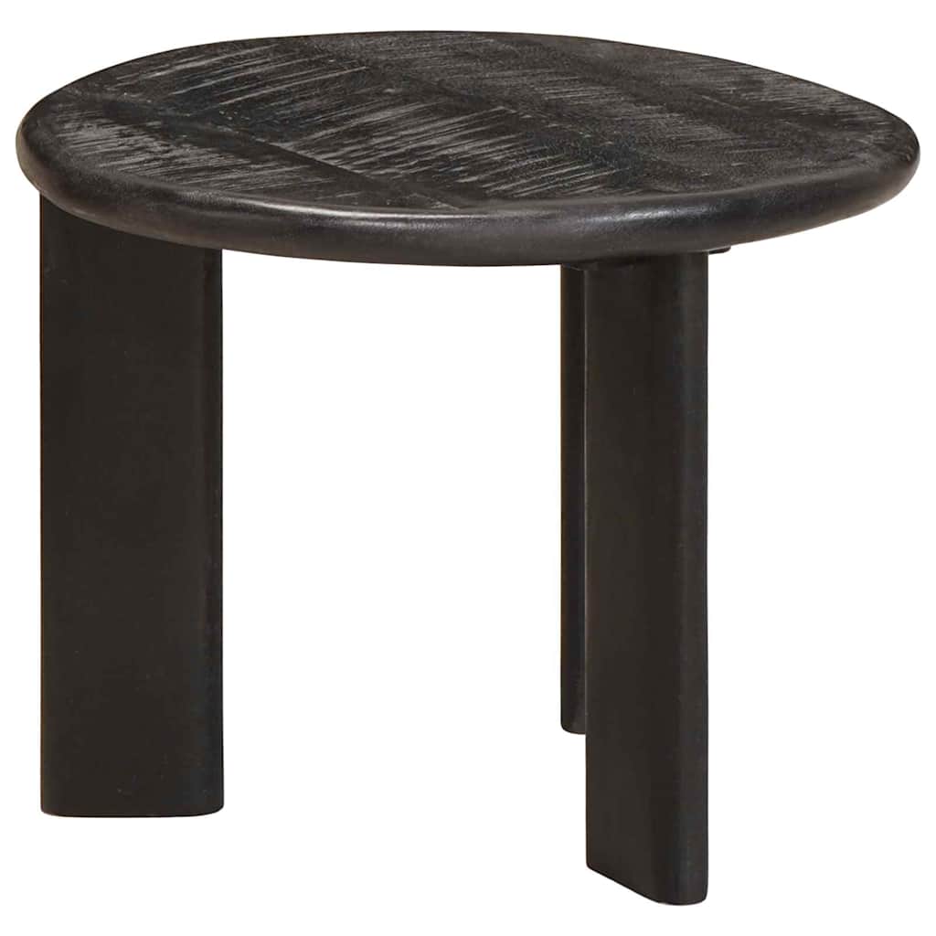 Nesting Coffee Tables 2 pcs White Solid Mango Wood