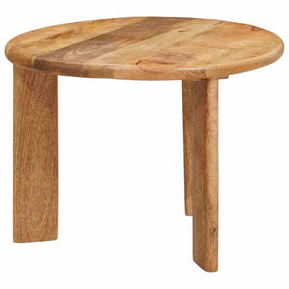 Nesting Coffee Tables 3 pcs Brown Solid Mango Wood
