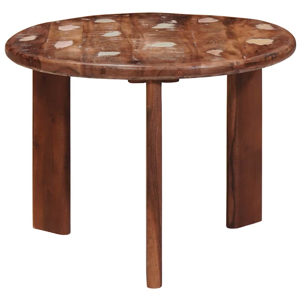 Nesting Coffee Tables 3 pcs Multicolour Solid Reclaimed Wood