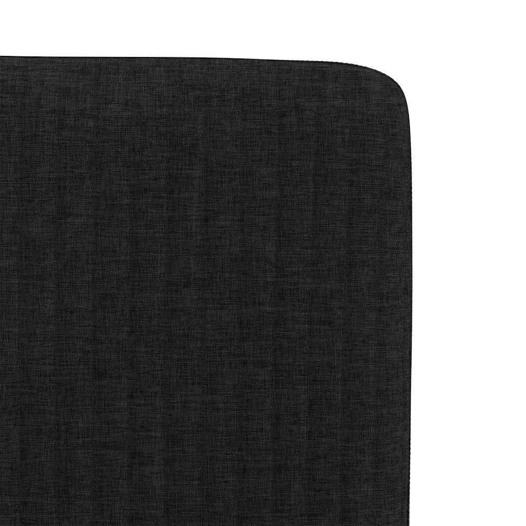 Dining Chairs 2 pcs Black Fabric