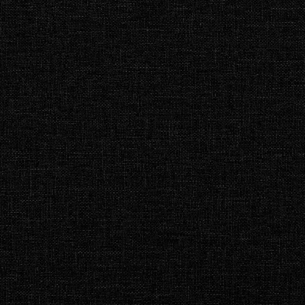 Dining Chairs 2 pcs Black Fabric