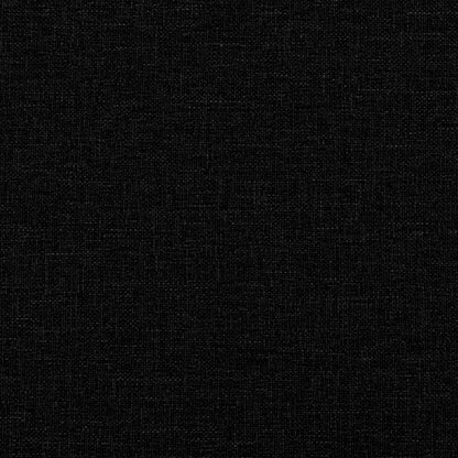 Dining Chairs 2 pcs Black Fabric