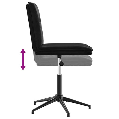 Dining Chair Black Velvet