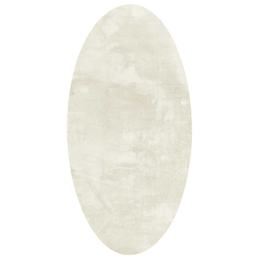 Carpet HUARTE Cream 100 x 200 cm 100% Polyester