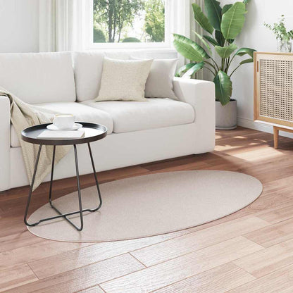 Carpet HUARTE Sand 80 x 150 cm 100% Polyester