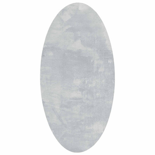 Carpet HUARTE Grey 80 x 150 cm 100% Polyester