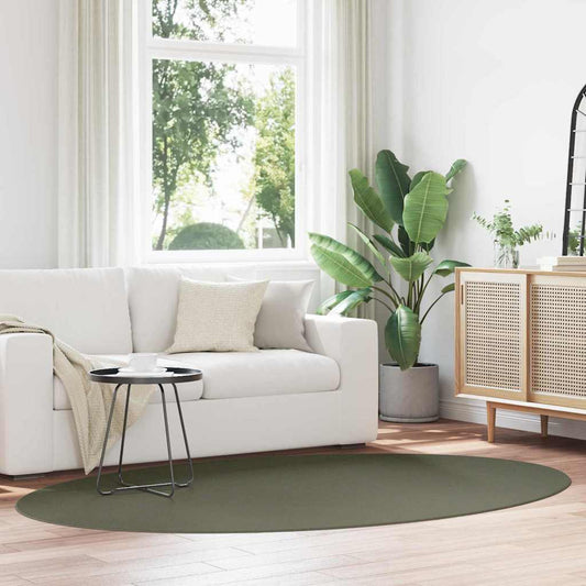 Carpet HUARTE Forest Green 160 x 230 cm 100% Polyester