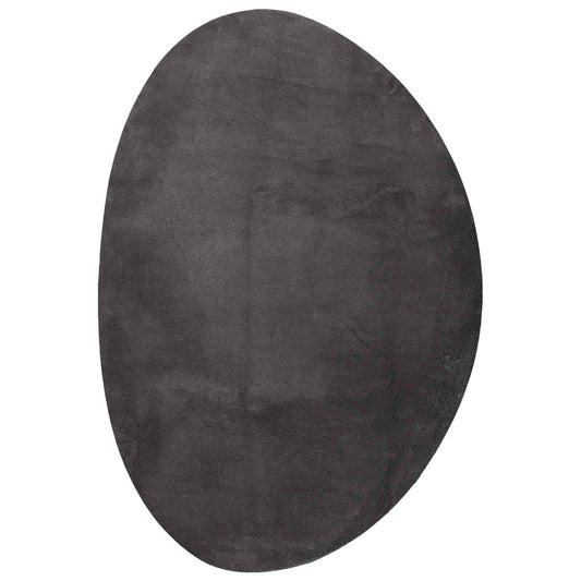 Carpet HUARTE Anthracite 160 x 230 cm Polyester