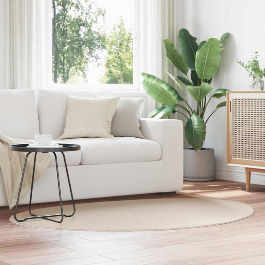 Carpet HUARTE Beige 120 x 170 cm Polyester