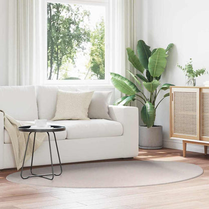 Area Rugs HUARTE Sand 140 x 200 cm Polyester