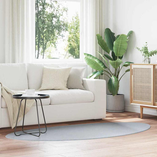 Carpet HUARTE Grey 100 x 200 cm Polyester