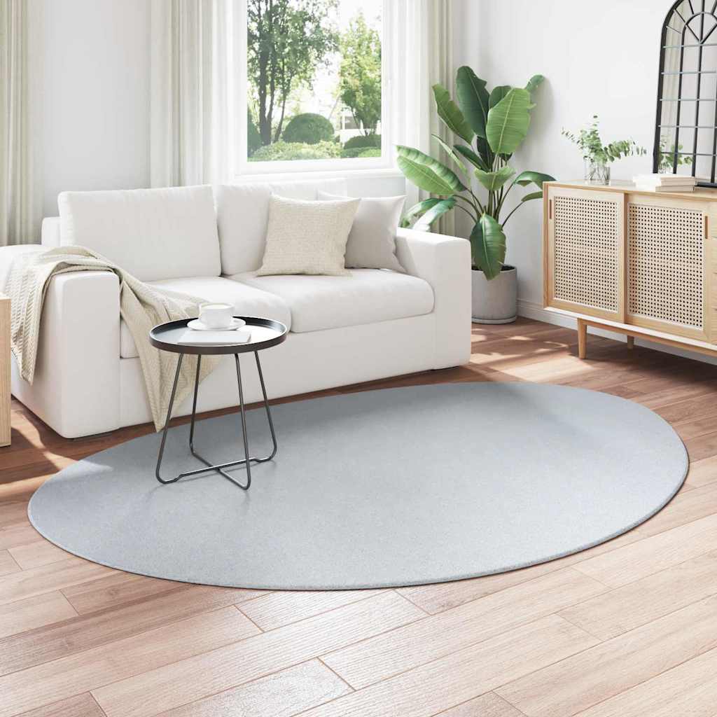 Carpet HUARTE Grey 160 x 230 cm Polyester