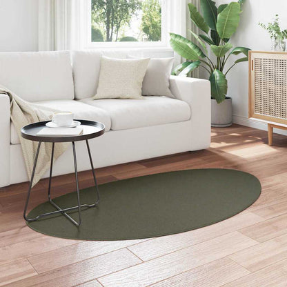 Carpet HUARTE Forest green 80 x 150 cm Polyester