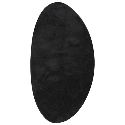 Carpet HUARTE Black 100 x 200 cm Polyester