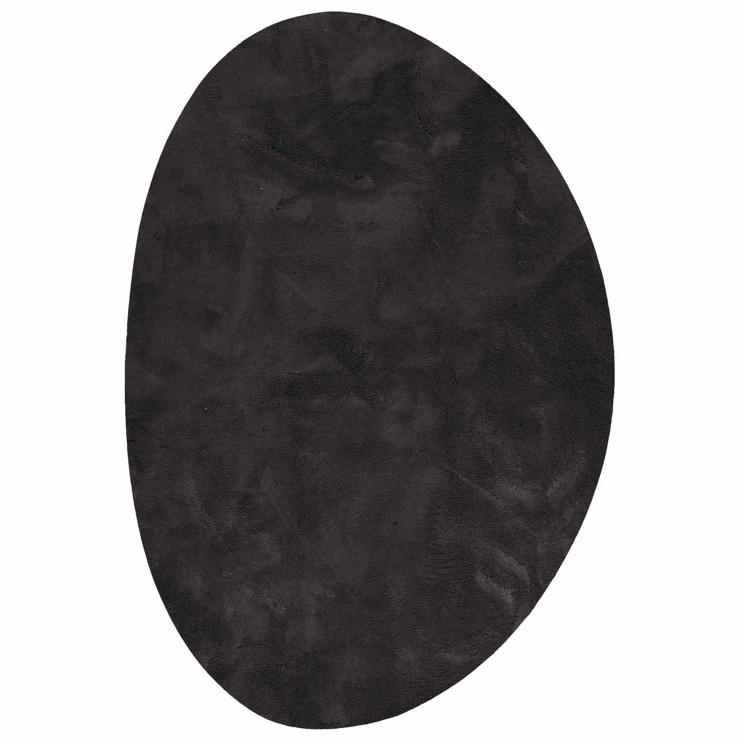 Area Rugs HUARTE Black 140 x 200 cm Polyester
