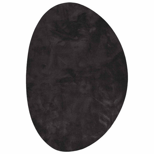 Carpet HUARTE Black 140 x 200 cm Polyester