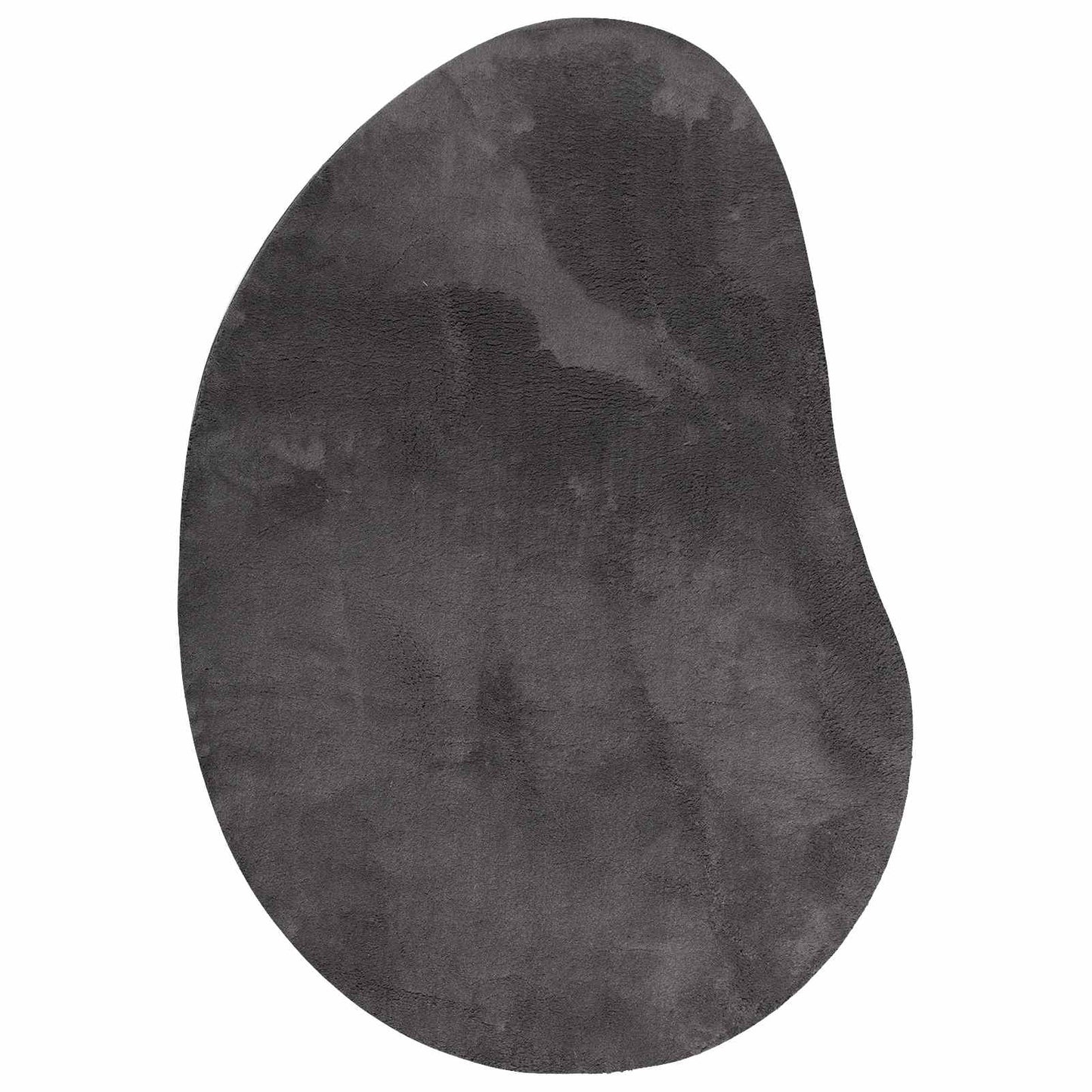Carpet HUARTE Anthracite 80 x 150 cm Polyester