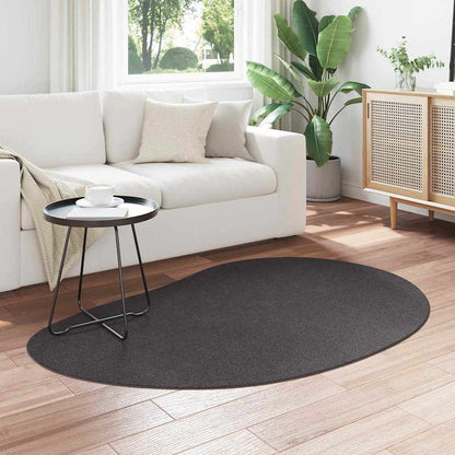Carpet HUARTE Anthracite 120 x 170 cm Polyester