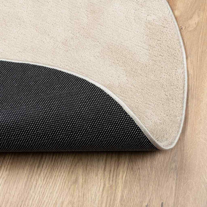 Carpet HUARTE Beige 80 x 150 cm Polyester