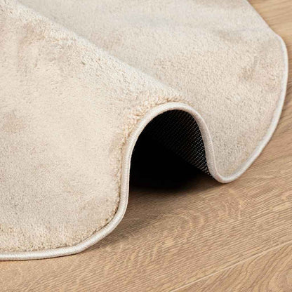 Carpet HUARTE Beige 80 x 150 cm Polyester