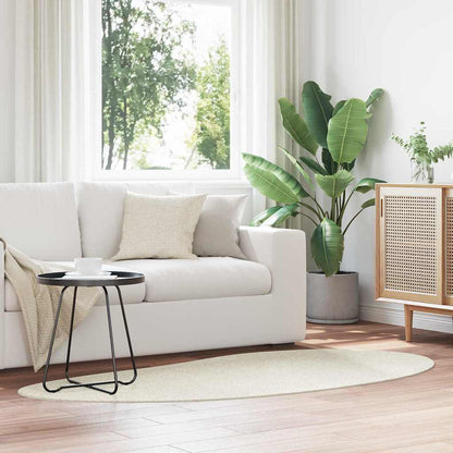 Area Rugs HUARTE Cream 100 x 200 cm Polyester