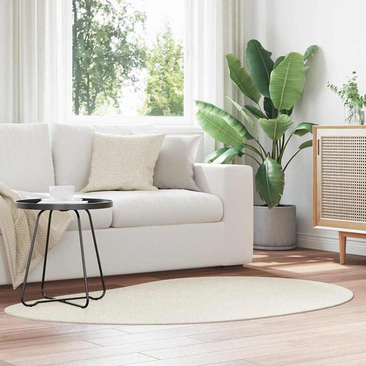 Carpet HUARTE Cream 120 x 170 cm Polyester