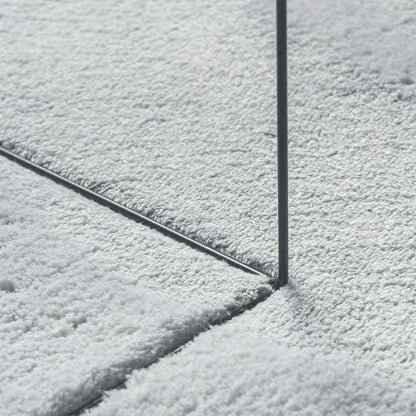 Carpet HUARTE Grey 80 x 150 cm Polyester
