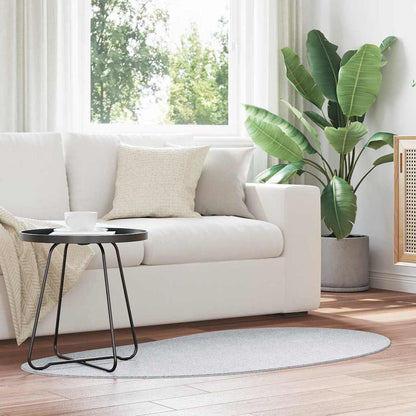 Carpet HUARTE Grey 80 x 150 cm Polyester
