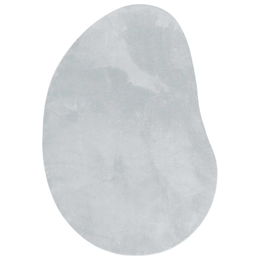 Carpet HUARTE Grey 100 x 200 cm Polyester