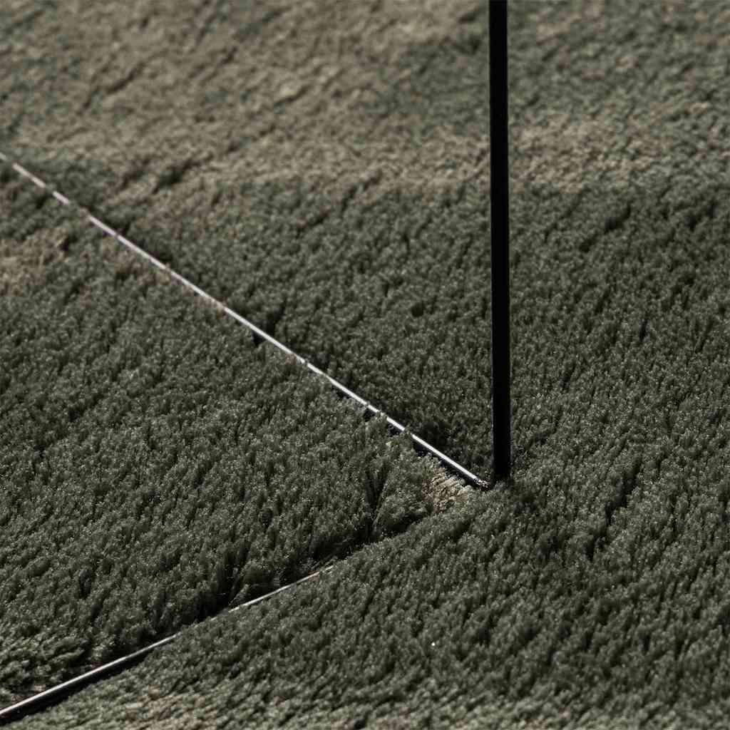 Carpet HUARTE Forest green 100 x 200 cm Polyester