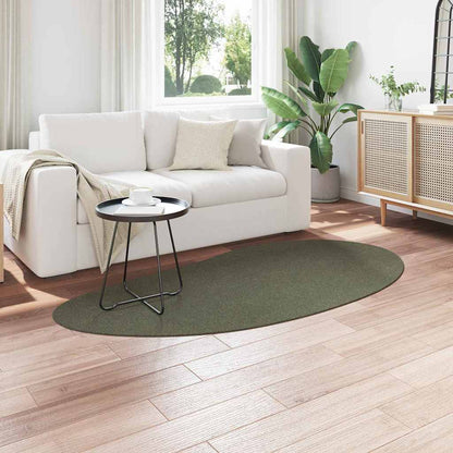 Carpet HUARTE Forest green 100 x 200 cm Polyester