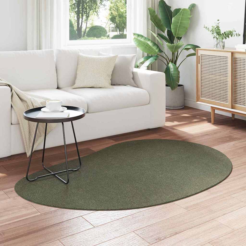Carpet HUARTE Forest green 120 x 170 cm Polyester
