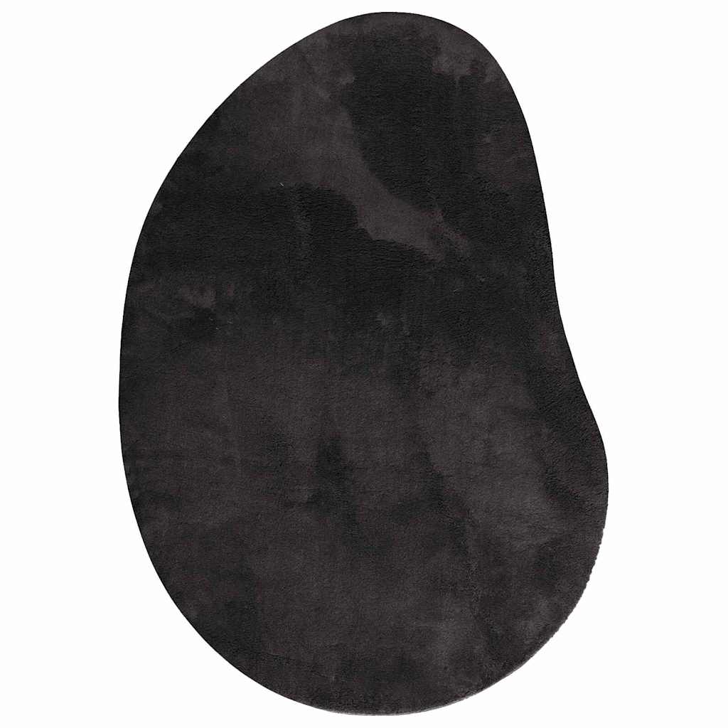 Area Rugs HUARTE Black 100 x 200 cm Polyester