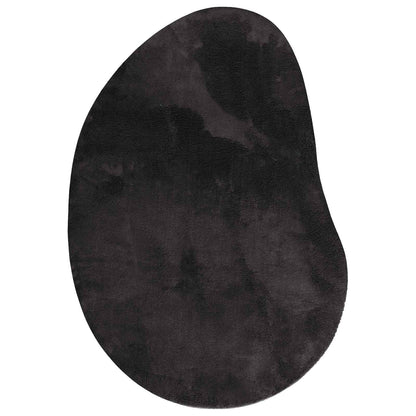 Area Rugs HUARTE Black 140 x 200 cm Polyester